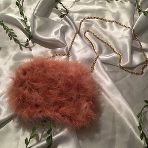 Feather small clutch
